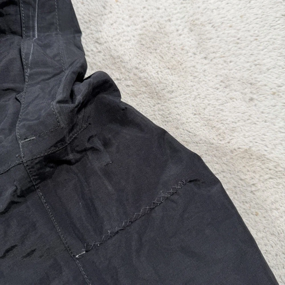The North Face Pants Mens Large Short Black HyVent Rain Snow Waterproof Hiking